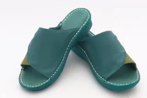 دمپایی طبی زنانه چرم طبیعی